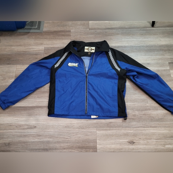 Buell Racing, North End All Climate Wear Zip-Up Windbreaker Embroidered Logos - Picture 13 of 16